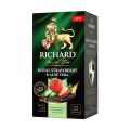 Ikona: Richard Royal Strawberry & Aloe Vera, zelený čaj (25 sáčků)